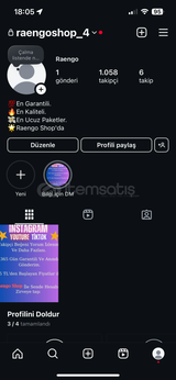 1000 Takipçili İnstagram Hesabı