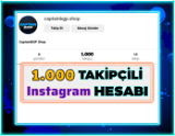 1000 Takipçili Instagram Hesabı
