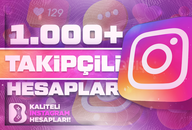 ✨1.000 TAKİPÇİLİ INSTAGRAM HESAP ✨1.000 TAKİPÇİLİ INSTAGRAM HESAP