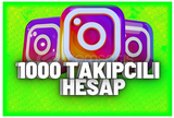 1000+ TAKİPÇİLİ INSTAGRAM HESAP