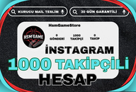 1000+ TAKİPÇİLİ İNSTAGRAM HESAP +GARANTİLİİ 1000+ TAKİPÇİLİ İNSTAGRAM HESAP +GARANTİLİİ