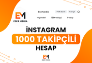 ⭐1000 Takipçili⭐İnstagram Hesapları⭐