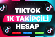 ⭐1000 TAKİPÇİLİ MAİLLİ TİKTOK HESAP⭐