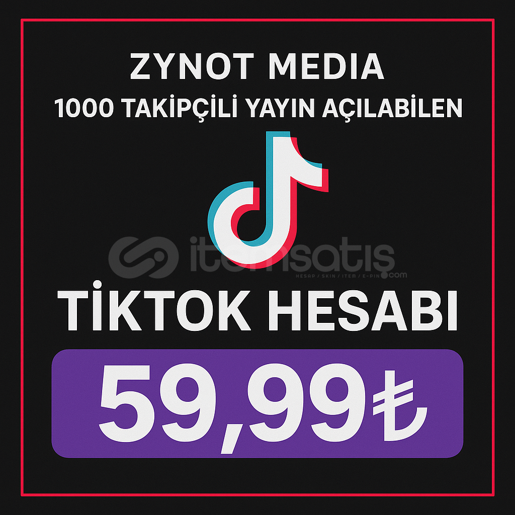 1000 Takipçili Yayın Onaylı Tiktok Hesabı 1000 Takipçili Yayın Onaylı Tiktok Hesabı