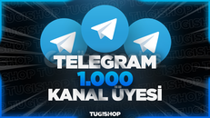 ⭐ TELEGRAM 1000 Kanal / Grup Üyesi ⭐