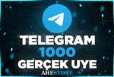 ⭐ 1.000 Telegram Kanal Üyesi ⭐