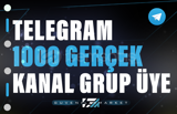 1000 Telegram Üye - HIZLI TESLİM