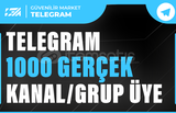 1000 Telegram Üye - HIZLI TESLİM