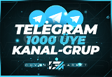 1000 Telegram Üye - HIZLI TESLİM