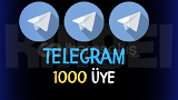 1000 Telegram ÜYE l KALİTELİ l 
