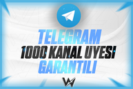 1.000 Telegram Üye YÜKSEK KALİTE