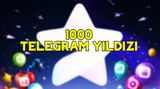 ⭐ 1000 TELEGRAM YILDIZI ⭐ [PREMİUM KALİTE]