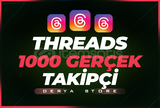 1000 Threads Gerçek Takipçi | HIZLI