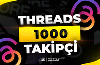 1000 Threads Gerçek Takipçi - KEŞFET