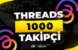 1000 Threads Gerçek Takipçi - KEŞFET