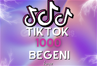 1000 Tiktok Beğeni GARANTİLİ