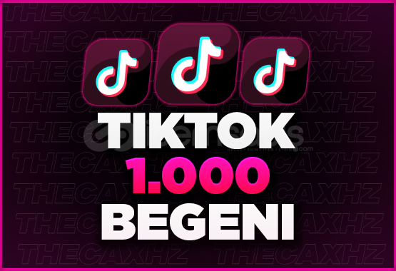 1000 Tiktok Beğeni ( GARANTİLİ ) 1000 Tiktok Beğeni ( GARANTİLİ )