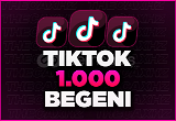1000 Tiktok Beğeni ( GARANTİLİ )