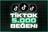 5.000 TİKTOK BEĞENİ HIZLI TESLİMAT