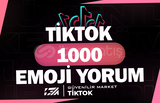 1000 Tiktok Emoji Yorum - KEŞFET ETKİLİ