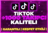 1000 TikTok Gerçek Takipçi | GARANTİLİ ⭐