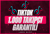 +1000 TikTok⭐Gerçek Takipçi⭐Üst Kaliteli