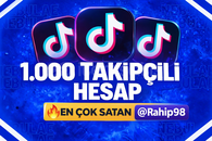 ???? 1.000 TikTok Hesap Paketi
