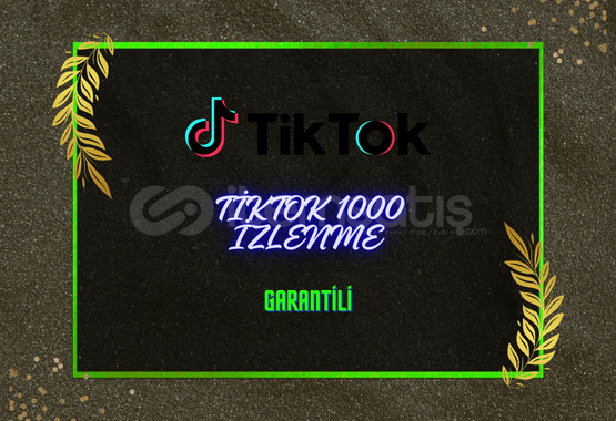 ⚡1.000 TİKTOK İZLENME - 30 GÜN GARANTİLİ⚡ ⚡1.000 TİKTOK İZLENME - 30 GÜN GARANTİLİ⚡