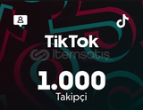 1000 Tiktok Takipçi 30 garantili 