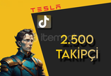 2.500 TİKTOK TAKİPÇİ | ÇALIŞAN TEK SERVİS!