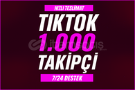⭐ 1000 Tiktok Takipçi [Garantili] ⭐