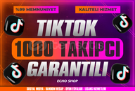⭐ 1000 Tiktok Takipçi [Garantili] ⭐