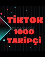 1000 Tiktok Takipçi ( GARANTİLİ) YABANCI 