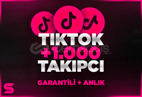 +1000 Tiktok Takipçi / Üst Kalite + Garanti