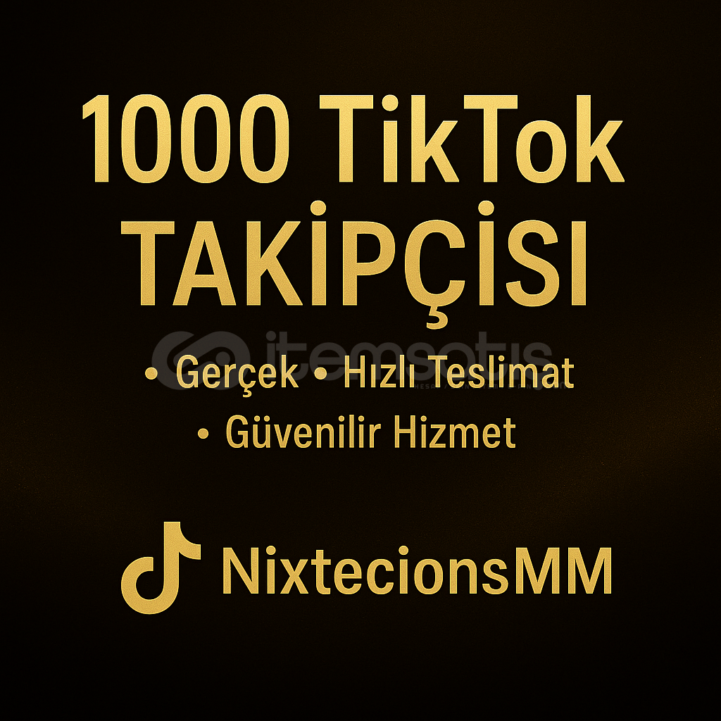 ???? 1000 TikTok Takipçisi | Hızlı Teslimat & Güve ???? 1000 TikTok Takipçisi | Hızlı Teslimat & Güve
