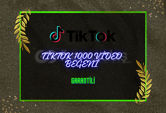⚡1.000 TİKTOK VİDEO BEĞENİ - GARANTİLİ⚡ ⚡1.000 TİKTOK VİDEO BEĞENİ - GARANTİLİ⚡