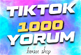 1000 TIKTOK YORUM KALİTELİ
