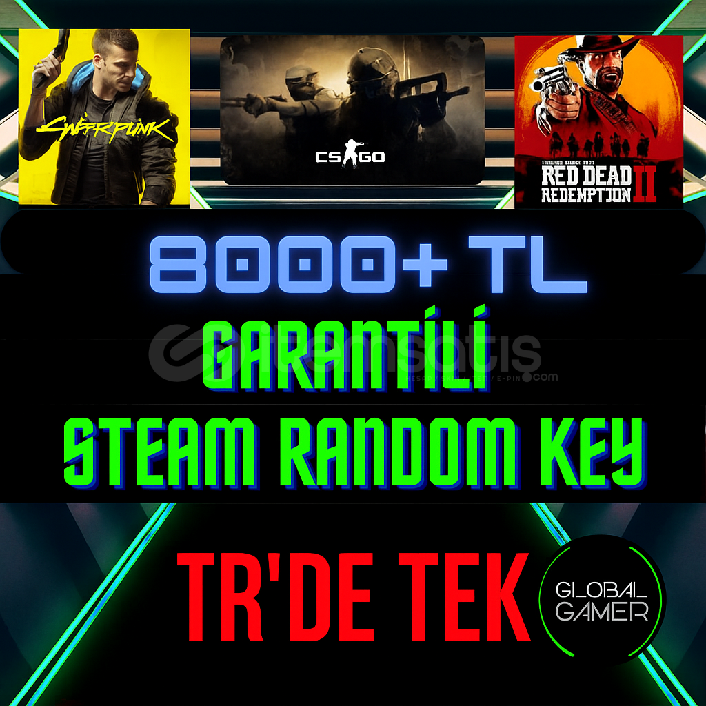 8000+ TL GARANTİLİ STEAM KEY !TR'DE EN UYGUN! 8000+ TL GARANTİLİ STEAM KEY !TR'DE EN UYGUN!