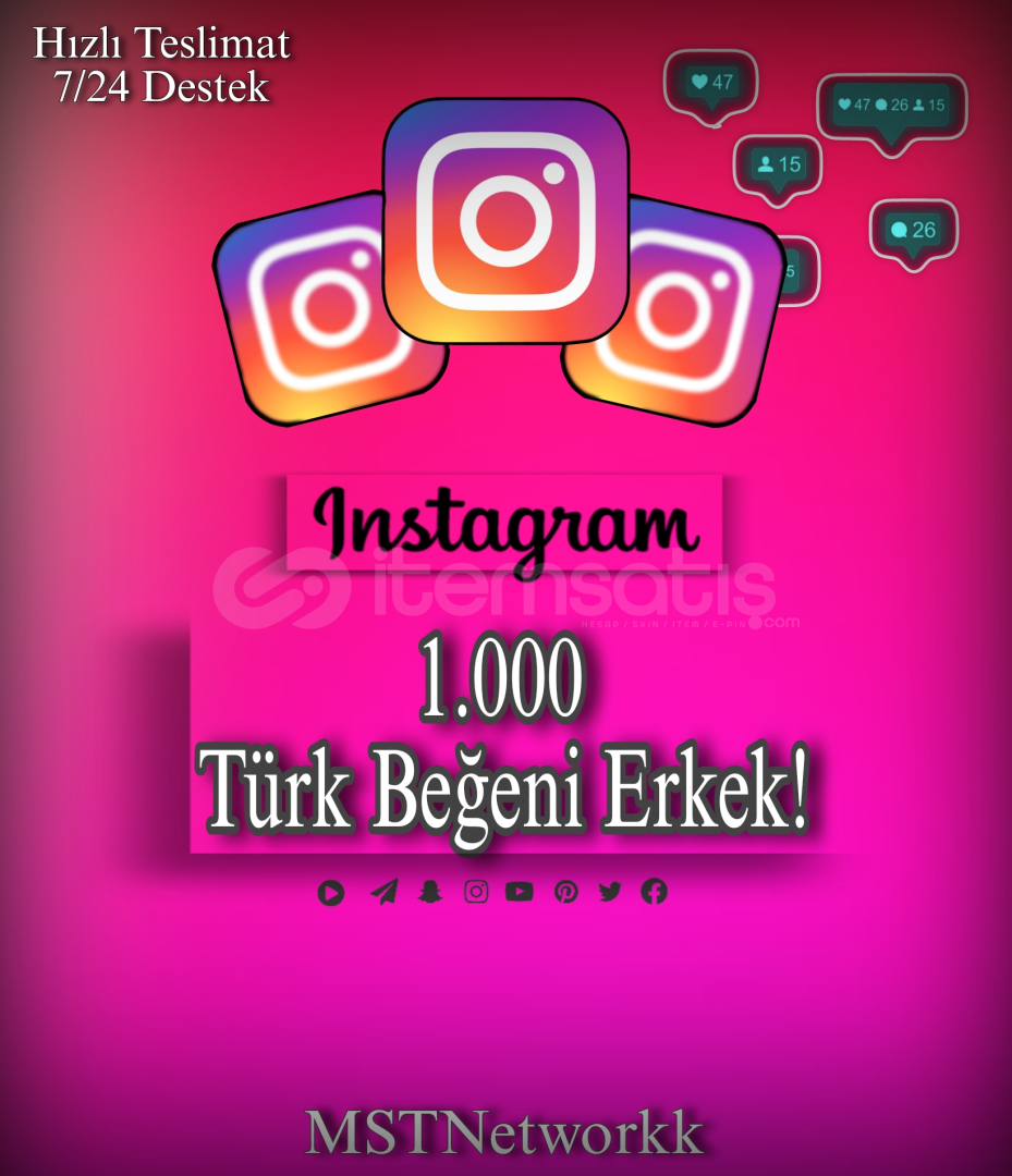 1.000 Türk Beğeni Erkek!  1.000 Türk Beğeni Erkek!