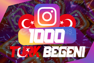 ⭐ 1000 TÜRK Beğeni ⚡ Instagram