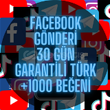 +1000 Türk Gönderi Beğeni 30 Gün Garantili 
