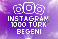 1000 Türk Instagram Beğeni l +30 Satış!