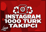 1000 Türk Instagram Garantili Takipçi