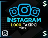 1000 Instagram TÜRK Takipçi