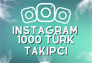 1000 Türk Instagram Takipçisi l +30 Satış!