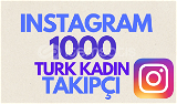  1000 TÜRK KADIN TAKİPCI | GARANTİLİ