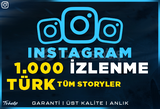 1.000 Türk Story [Tümü] İzlenme | Garanti | #1