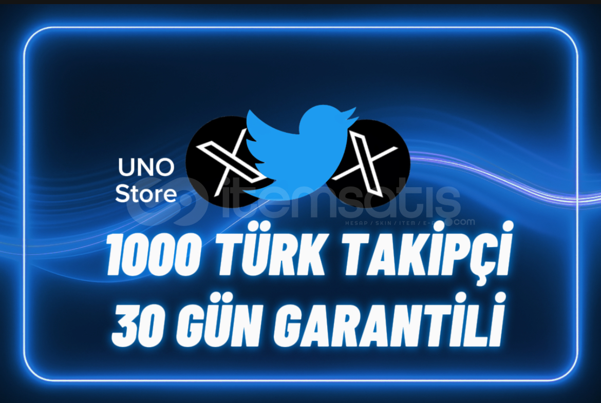 ⭐1000 Twitter Türk Takipçi - 30 Gün Garantili⭐ ⭐1000 Twitter Türk Takipçi - 30 Gün Garantili⭐