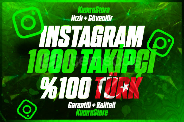 ⭐️1000 TÜRK TAKİPÇİ 30Gün Garantili⭐️ ⭐️1000 TÜRK TAKİPÇİ 30Gün Garantili⭐️