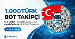 ⭐1000 TÜRK TAKİPÇİ BOT Garantili ⭐ [SORUNSUZ]